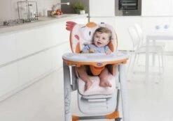 Chicco Plooibare Kinder-eetstoel Polly 2 Start - Happy Silver -Babyproducten Promotie Winkel 1200x846 2