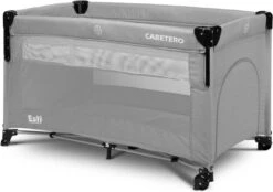 Caretero - Reisbedje Met Nachtkastje Esti Grijs