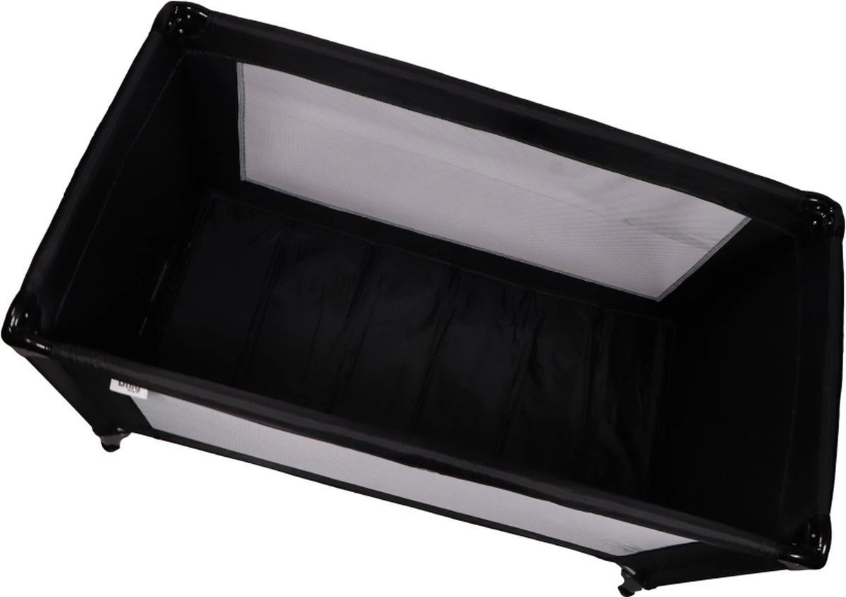 Ding Campingbedje - Zwart - 120x60 cm - Reisbedje inclusief bodemmatrasje Ding Campingbedje - Zwart - 120x60 Cm - Reisbedje Inclusief Bodemmatrasje -Babyproducten Promotie Winkel 1200x848 5