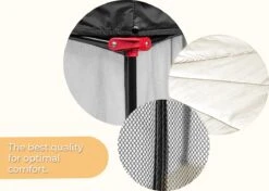 Deryan Draagbare Kinderbox - Zwart - Vaste Matrasbodem - Reisbox - Campingbedje -Babyproducten Promotie Winkel 1200x853 4