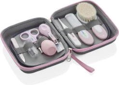 Babyjem 9-delige Verzorgingsset - Roze -Babyproducten Promotie Winkel 1200x857 1