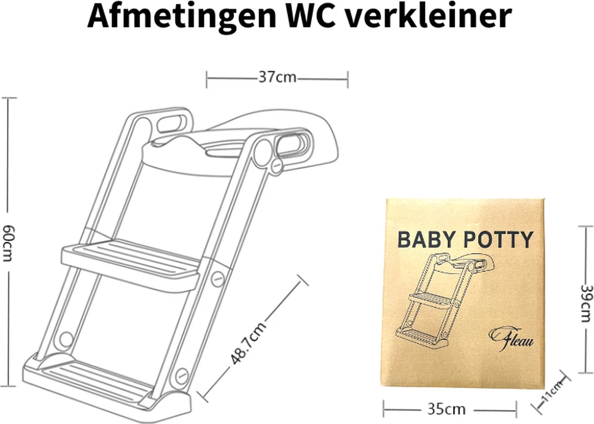 Fleau Luxe WC Verkleiner met Trapje - Toiletverkleiner - Wit - Brilverkleiner met Handvaten en Opstapje - Toilettrainer + GRATIS Fleau WC Borstel Fleau Luxe WC Verkleiner Met Trapje - Toiletverkleiner - Wit - Brilverkleiner Met Handvaten En Opstapje - Toilettrainer + GRATIS Fleau WC Borstel -Babyproducten Promotie Winkel 1200x858 1