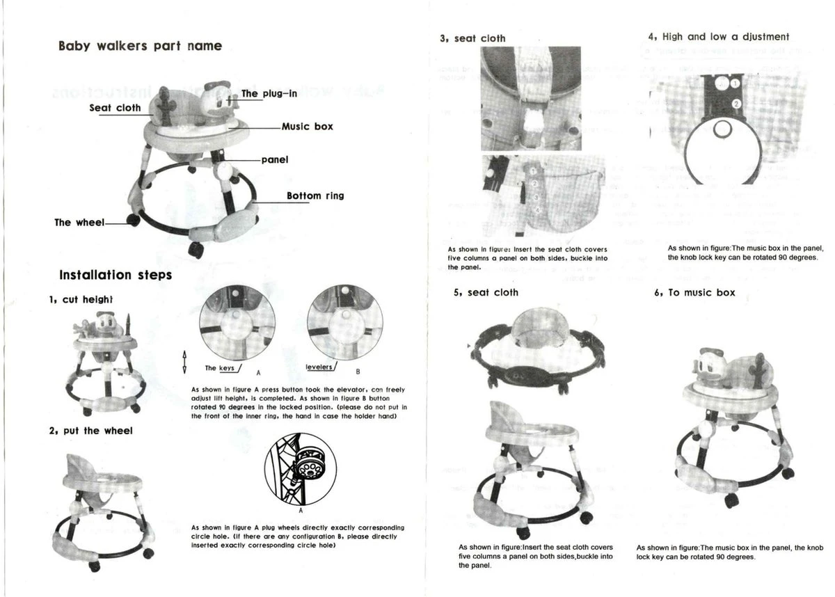 Housie Loopstoeltje Baby - Baby Walker - Speelblad met Konijn & Muziekfunctie - Mint Groen Housie Loopstoeltje Baby - Baby Walker - Speelblad Met Konijn & Muziekfunctie - Mint Groen -Babyproducten Promotie Winkel 1200x858 4