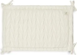 Jollein Bedomrander Spring Knit 180x35cm - Ivory -Babyproducten Promotie Winkel 1200x862 1