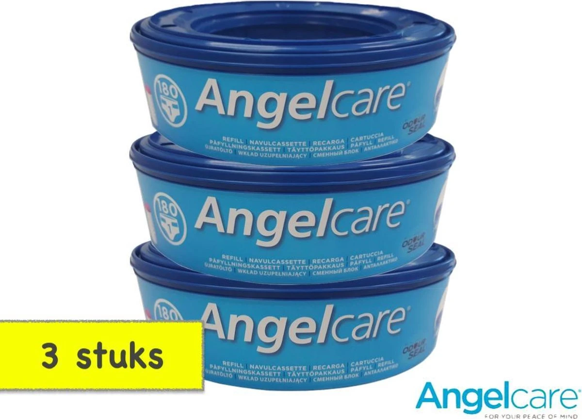 Angelcare navulcassettes 3-pack Angelcare Navulcassettes 3-pack -Babyproducten Promotie Winkel