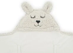 Jollein Wikkeldeken Bunny 100x105cm - Off-White -Babyproducten Promotie Winkel 1200x873 4