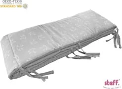 Steff - Parkomrander - Boxomrander 340x29 Cm - Print Schommelpaardjes - OEKO-TEX Standard 100