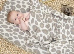 Meyco Panter Wiegdeken - 75x100 Cm - Neutral -Babyproducten Promotie Winkel 1200x876 2
