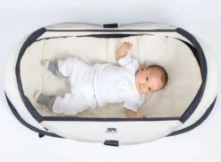 Deryan Infant BabyBox Campingbedje - Baby Klamboe - Cream -Babyproducten Promotie Winkel 1200x878 4