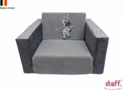 Steff Zebra Uitklapbaar Kinderzeteltje Kinderfauteuil