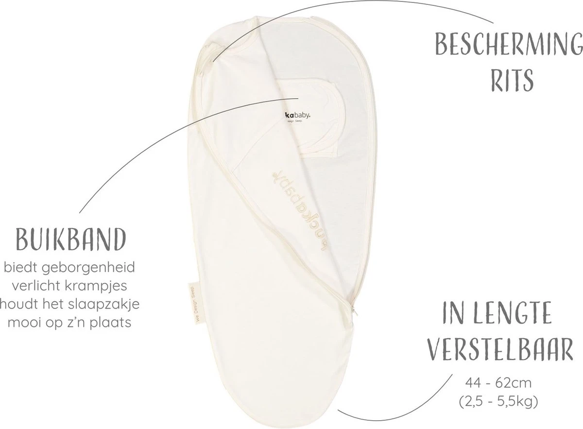 Puckababy inbakerslaapzak Original Piep 0-3 maanden - Pure Puckababy Inbakerslaapzak Original Piep 0-3 Maanden - Pure -Babyproducten Promotie Winkel 1200x883 2