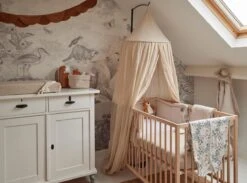 Jollein Bedomrander Bliss Knit 180x35cm - Nougat -Babyproducten Promotie Winkel 1200x890 2