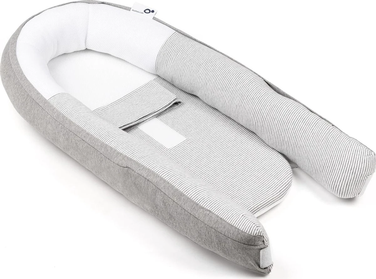 Doomoo Cocoon - Babynestje - Biologisch Katoen en 74 x 46 cm - Classic Grey Doomoo Cocoon - Babynestje - Biologisch Katoen En 74 X 46 Cm - Classic Grey -Babyproducten Promotie Winkel 1200x891 6