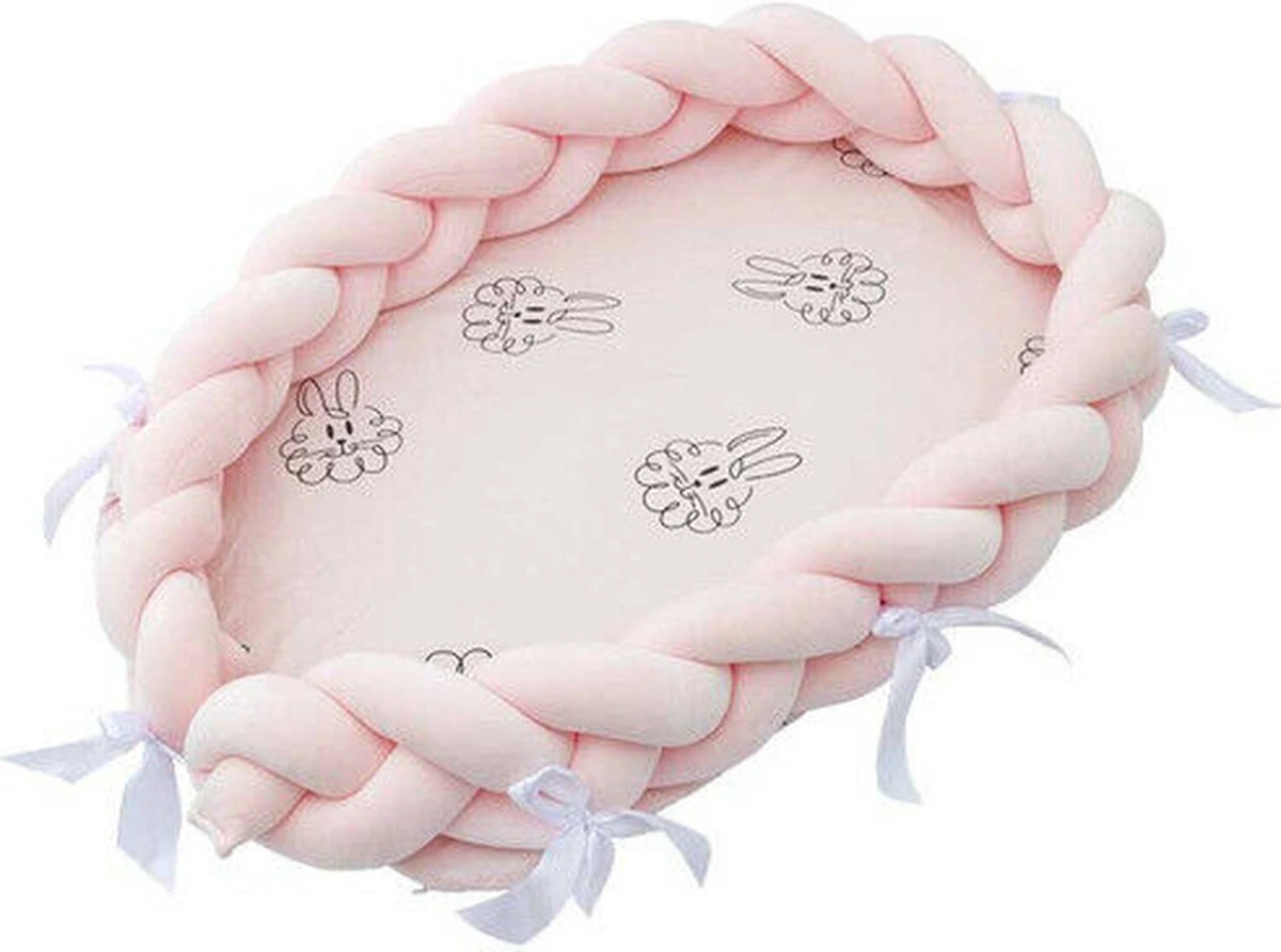 Buxibo - Draagbare Babynest - Co- Sleeper - Bed Bumper - Baby Bed Accessoires - Met Strikjes - Inclusief Bumper Rand - Verschoonmat - Veilig slapen - Roze Buxibo - Draagbare Babynest - Co- Sleeper - Bed Bumper - Baby Bed Accessoires - Met Strikjes - Inclusief Bumper Rand - Verschoonmat - Veilig Slapen - Roze -Babyproducten Promotie Winkel 1200x892 1
