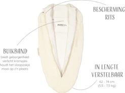 Puckababy Inbakerslaapzak Original Mini 3-6m - Teddy Winter - Pure -Babyproducten Promotie Winkel 1200x896 2