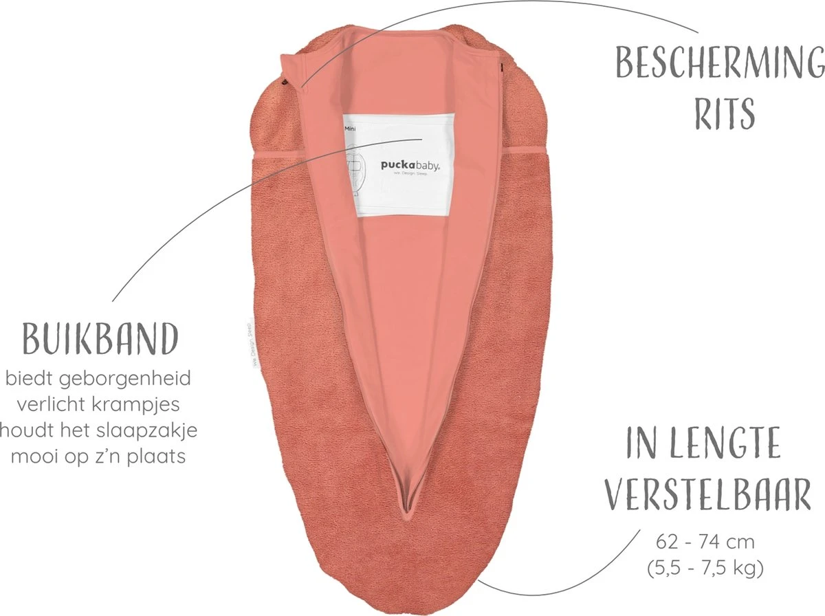 Puckababy inbakerslaapzak Original Mini 3-6m - Teddy winter - Earth Puckababy Inbakerslaapzak Original Mini 3-6m - Teddy Winter - Earth -Babyproducten Promotie Winkel 1200x896 3