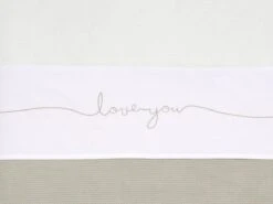 Jollein Baby Laken Ledikant 120x150cm Love You - Nougat -Babyproducten Promotie Winkel 1200x900 73