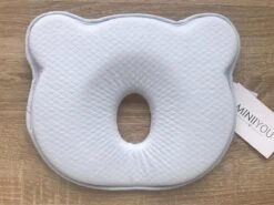 MINIIYOU® Orthopedisch Baby Hoofdkussen - Blauw - Plat Hoofd - Katoen - Traagschuim Vulling -Babyproducten Promotie Winkel 1200x900 86