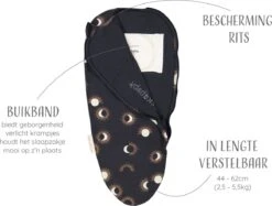 Puckababy Inbakerslaapzak Original Piep 0-3 Maanden - Eclipse Night -Babyproducten Promotie Winkel 1200x908 3