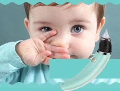 A&K Elektrische Oplaadbare Neuspeer Voor Baby En Kinderen - Inclusief Oplader, Handleiding En Batterijen - Hygiënische Neusreiniger - Baby Aspirator - Neuszuiger - Baby Neuspompje - Toetenveger - Snoetenpoetser - Mintgroen - Neusspoeler -Babyproducten Promotie Winkel 1200x920 1