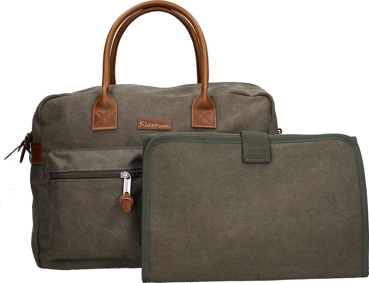 Kidzroom Vision of Love Luiertas - Groen - Verschoonmatje - Verstelbare schouderband Kidzroom Vision Of Love Luiertas - Groen - Verschoonmatje - Verstelbare Schouderband -Babyproducten Promotie Winkel 1200x920 4