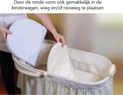 Reflux Kussen ROND – Hellend Kussen – Matrasverhoger – Wigkussen – Zwangerschapskussen – Zijslaapkussen – Slaapkussen Baby – Voedingskussen – Hoofdkussen Baby – Anti Reflux – Verhogend Kussen Baby – Kraamcadeau -Babyproducten Promotie Winkel 1200x925 7
