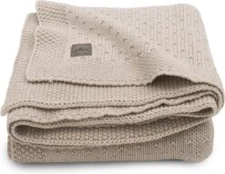Jollein Baby Deken Wieg 75x100cm Bliss Knit - Nougat -Babyproducten Promotie Winkel 1200x929 1