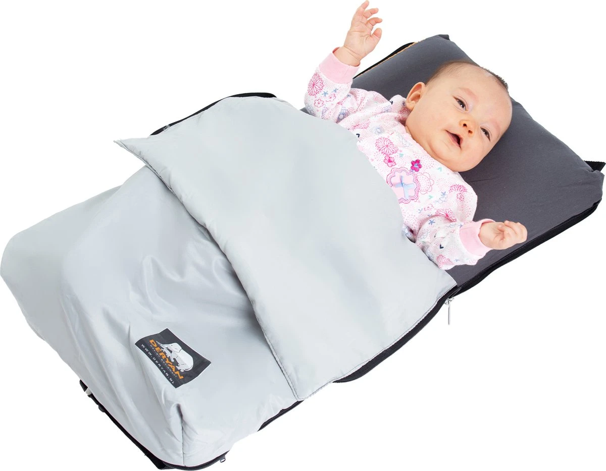 Deryan AirTraveller Vliegtuigbedje - Reiskussen met matras - compact opgevouwen Deryan AirTraveller Vliegtuigbedje - Reiskussen Met Matras - Compact Opgevouwen -Babyproducten Promotie Winkel 1200x934 4