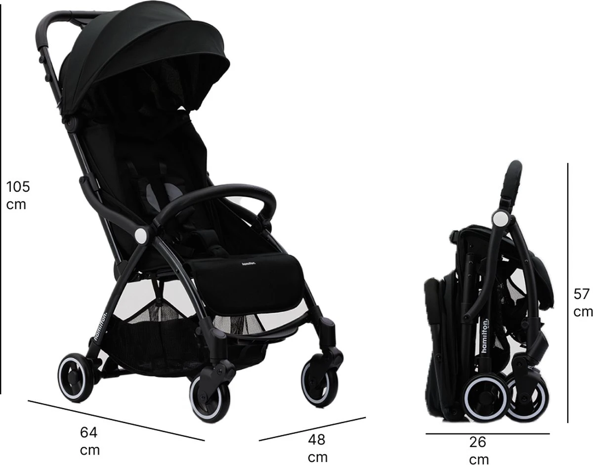 Hamilton by Yoop X1 Plus Buggy – Nieuw, Hoger, Uitgebreider 2023 Model – Premium Stroller met One Hand Folding Technologie – Zwart – Lichte, Verstelbare en Wendbare Kinderwagen met vele Gemakken Hamilton By Yoop X1 Plus Buggy – Nieuw, Hoger, Uitgebreider 2023 Model – Premium Stroller Met One Hand Folding Technologie – Zwart – Lichte, Verstelbare En Wendbare Kinderwagen Met Vele Gemakken -Babyproducten Promotie Winkel 1200x941 2