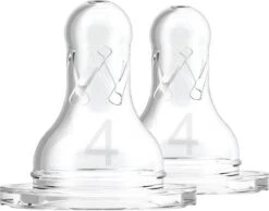 Dr. Brown's Fles Speen Standaard - Fase 4 - 2 Stuks