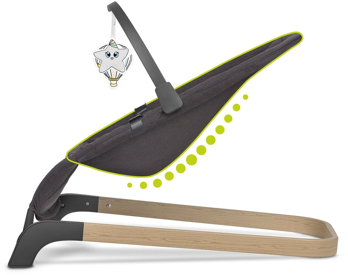 Lionelo June - Babyschommel - tot 9 kg - 3-punts veiligheidsgordels - Lichtgewicht Lionelo June - Babyschommel - Tot 9 Kg - 3-punts Veiligheidsgordels - Lichtgewicht -Babyproducten Promotie Winkel 1200x948 6