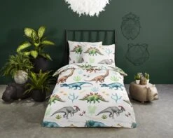 Good Morning Kids Dekbedovertrek Dino-Ledikant (100 X 135 Cm) -Babyproducten Promotie Winkel 1200x959 5