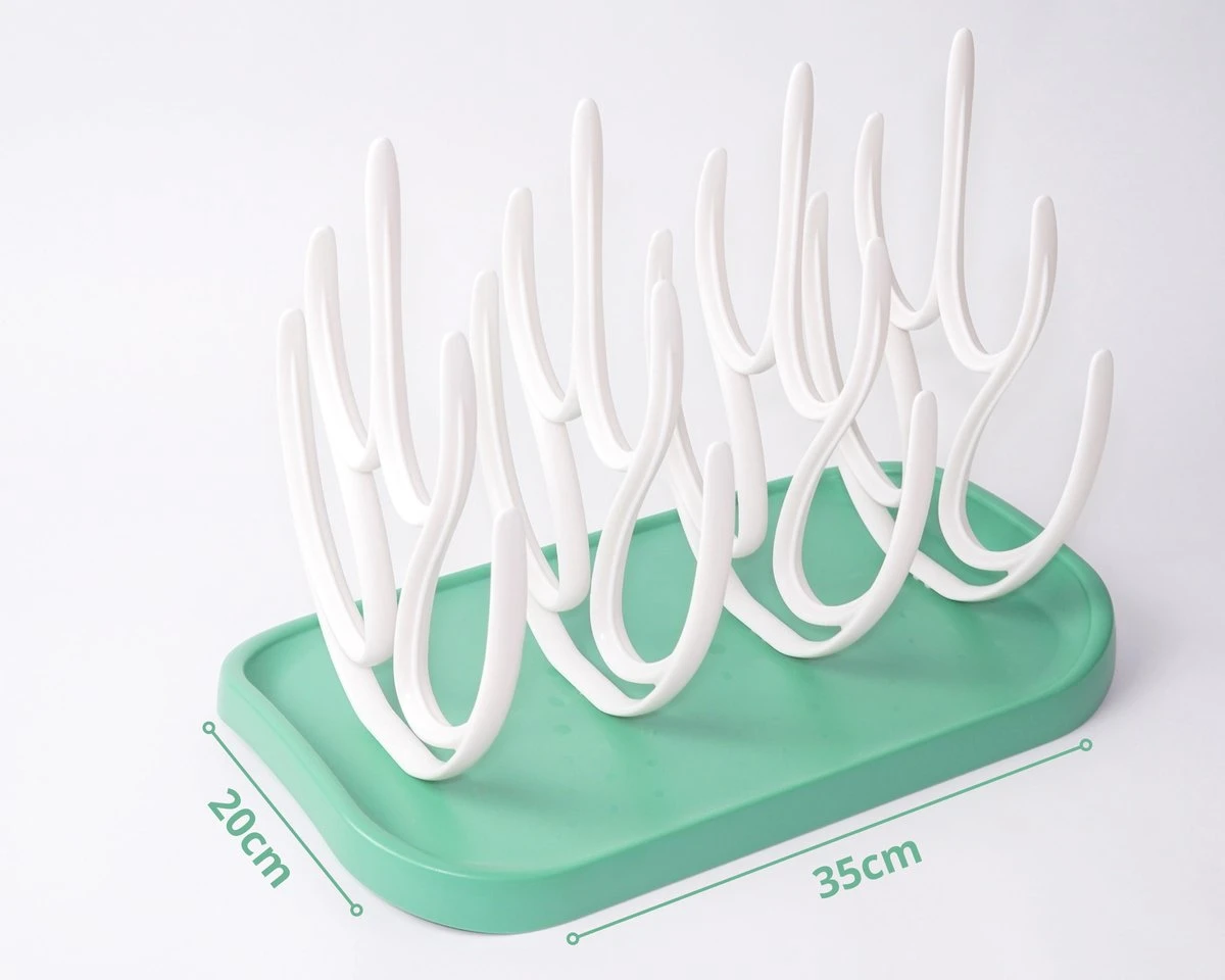 Flouer Flessen Droogrek - Flessenrek Baby - Droogrek Flessen Baby - Drying Rack - Afdruiprek Babyfles - Groen Flouer Flessen Droogrek - Flessenrek Baby - Droogrek Flessen Baby - Drying Rack - Afdruiprek Babyfles - Groen -Babyproducten Promotie Winkel 1200x960 13