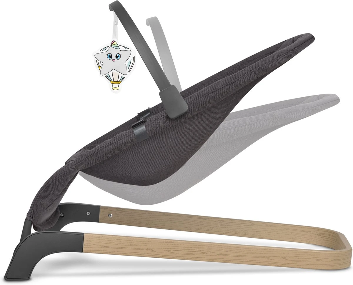 Lionelo June - Babyschommel - tot 9 kg - 3-punts veiligheidsgordels - Lichtgewicht Lionelo June - Babyschommel - Tot 9 Kg - 3-punts Veiligheidsgordels - Lichtgewicht -Babyproducten Promotie Winkel 1200x969 5