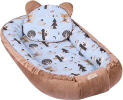 LUXE Babynestje 4 Delige SET / Kraamcadeau / GRATIS Wiegdeken Met Kussen / Bosdieren Bruin 2 LUXE Babynestje 4 Delige SET / Kraamcadeau / GRATIS Wiegdeken Met Kussen / Bosdieren Bruin -Babyproducten Promotie Winkel 1200x973 3