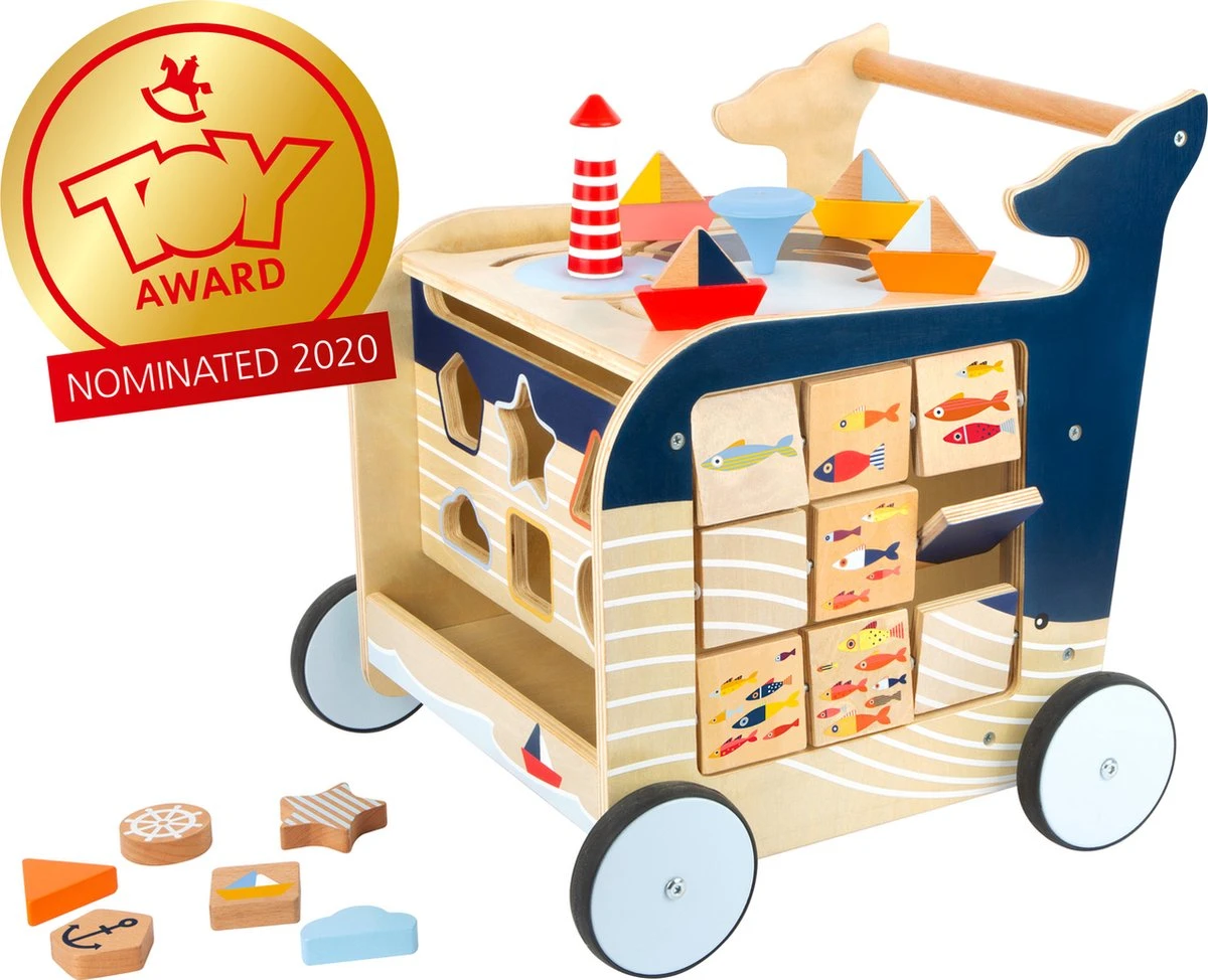 Baby Walvis Loopwagen - Houten speelgoed vanaf 1 jaar Baby Walvis Loopwagen - Houten Speelgoed Vanaf 1 Jaar -Babyproducten Promotie Winkel 1200x974 2