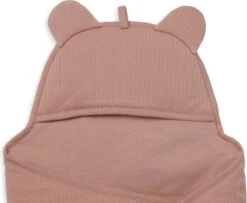 Jollein Wikkeldeken Basic Stripe - Rosewood -Babyproducten Promotie Winkel 1200x985 1