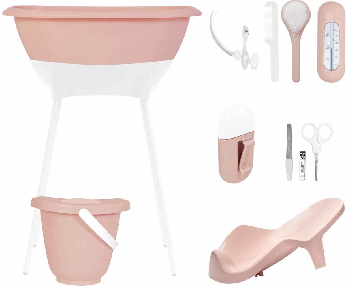 LUMA Bad- en verzorgingsset - Cloud Pink LUMA Bad- En Verzorgingsset - Cloud Pink -Babyproducten Promotie Winkel 1200x993 1