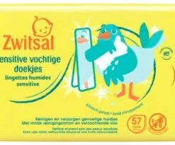 Zwitsal - Sensitive Snoetenpoetsers - Beestenboel - 1 X 57 Stuks - 57 Toetendoekjes -Babyproducten Promotie Winkel 1200x994 1