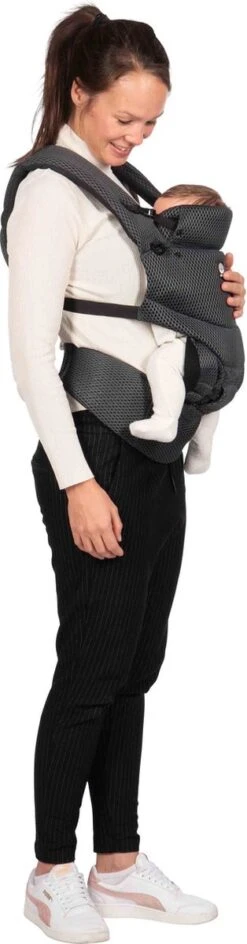 Dooky Ergonomische Draagzak Urban Comfort Grey Sapphire -Babyproducten Promotie Winkel 314x1200