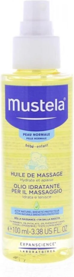 Mustela - Normal Skin Massage Oil Spray -