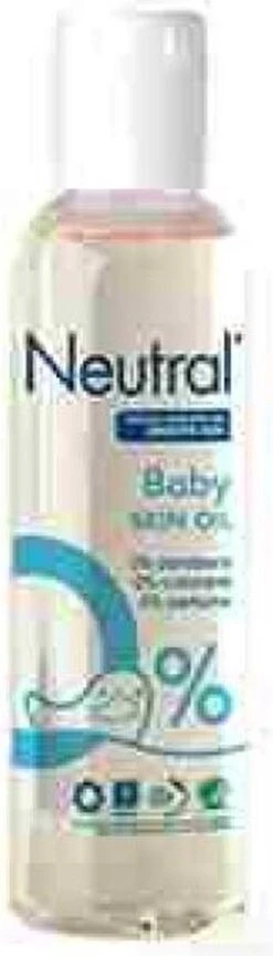 Neutral Baby Parfumvrij Huidolie Voor De Gevoelige Babyhuid 150 Ml -Babyproducten Promotie Winkel 343x1200