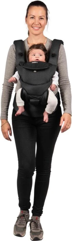 Dooky Ergonomische Draagzak Urban Comfort Grey Sapphire -Babyproducten Promotie Winkel 358x1200 3