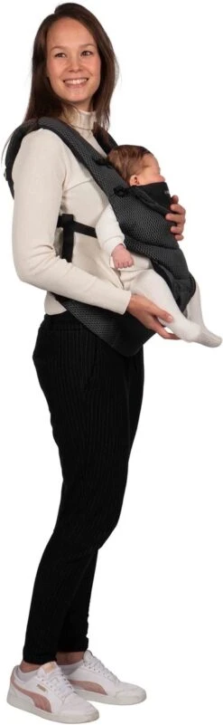 Dooky Ergonomische Draagzak Urban Comfort Grey Sapphire -Babyproducten Promotie Winkel 370x1200
