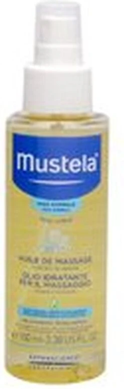 Mustela - Normal Skin Massage Oil Spray - -Babyproducten Promotie Winkel 385x1200