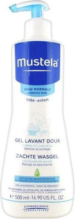 Mustela Baby Zachte Wasgel - 500 Ml -Babyproducten Promotie Winkel 415x1200