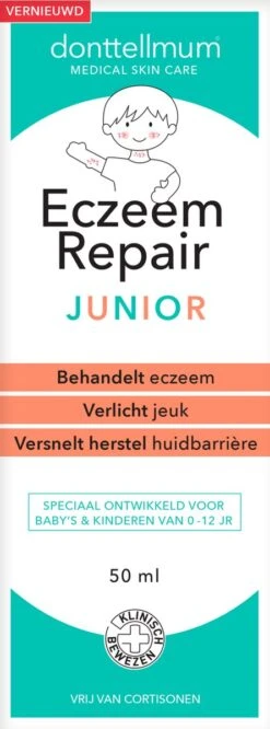 Donttellmum - Eczeem Repair Creme - 50 Ml -Babyproducten Promotie Winkel 445x1200