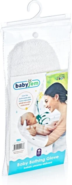 Babyjem Shower Glove Wit Douche Handschoen 1114681 -Babyproducten Promotie Winkel 465x1200