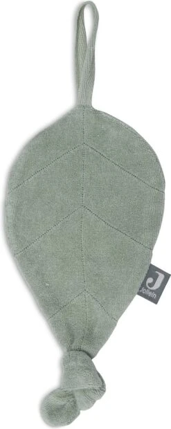 Jollein Speendoekje Badstof Leaf - Ash Green -Babyproducten Promotie Winkel 478x1200