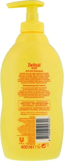 Zwitsal - Disney Frozen - Anti Klit Shampoo - 400ml -Babyproducten Promotie Winkel 481x1200